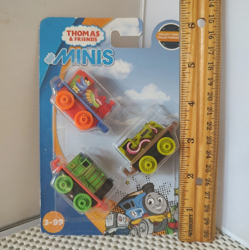 Thomas and Friends Minis: Parrot Millie, Worms Scruff, Henry NWT 2018 Trains
